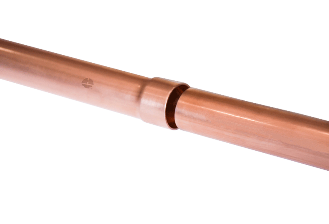 Straight Flared Copper Pipe